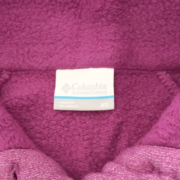 Ladies Columbia button front sweatshirt - Picture 4 of 8